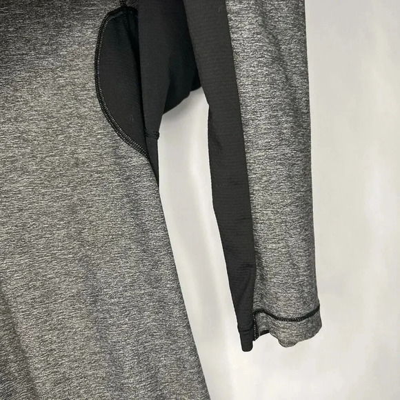 Lululemon Blaze 1/2 Zip Pullover Heather Gray Mens L Large Athletic Shirt Jacket - Picture 12 of 14